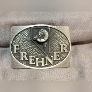 Frehner Belt Buckle By Rainbow Awards and Promotions Limited Edition 12/97
